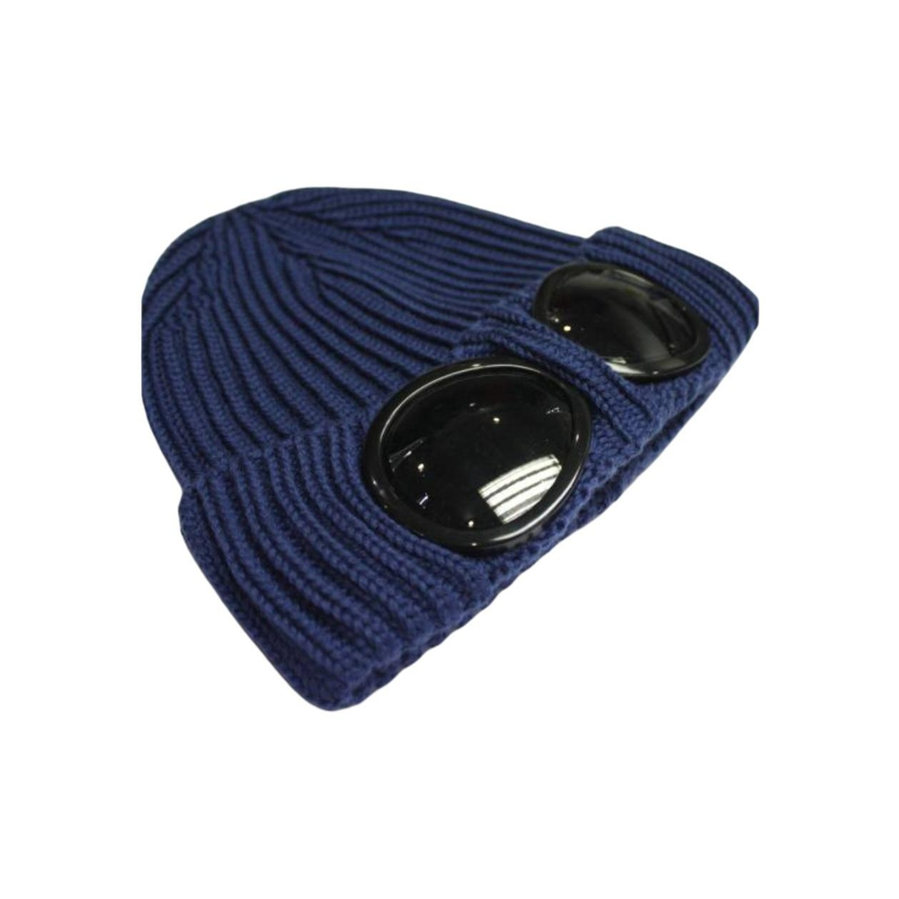 C.P.Company Goggle Detailed Turn-Up Hem Beanie