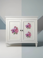 Трансфер для декупажа переводной рисунок для поверхностей пион 002