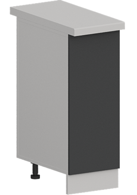 Кухня Модуль ШН 300 Ликата / Графит Софт