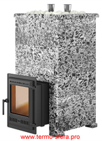 Печь для бани Эверест "Steam Master 44 ЧУГУН" Пироксенит Элит, S-40