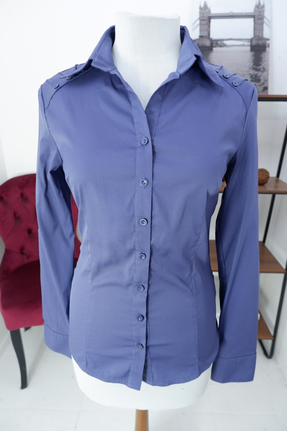 Блузка Marimay с хлопком повседневная 44-46 размер, новая