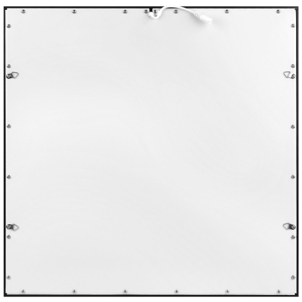 Светодиодная панель ЭРА SPL-540-B-40K-040 грильято 40Вт 4000К 3420Лм IP40 588x588x8 черная без драйвера с ушками | Панели с внешним драйвером