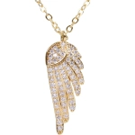 Подвеска из гиппоалергенного сплава со стразами «ЭЛЛАДА», цвет серебро и золото, d-20см/3см