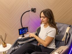 Массажное кресло Hatico Pro Spirit SL 4D – Серый космос