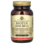 Solgar, биотин, 1000 мкг, 250 вегетарианских капсул