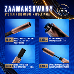 Max Factor False Lash Effect Supreme Recharge - Тушь для ресниц с эффектом искусственных ресниц. оттенок Black, 8 ml