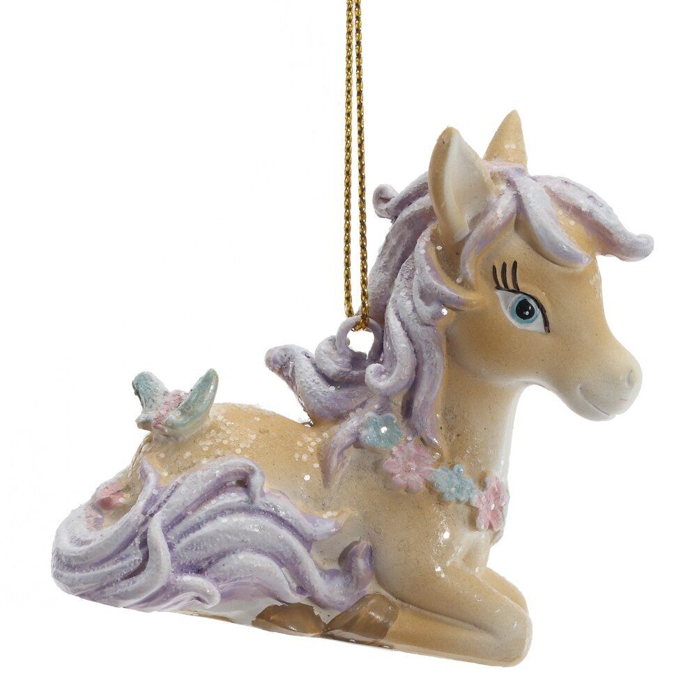 GAEM Фигурка декоративная подвесная "Лошадка", L6 W2,5 H6 см, 2в.