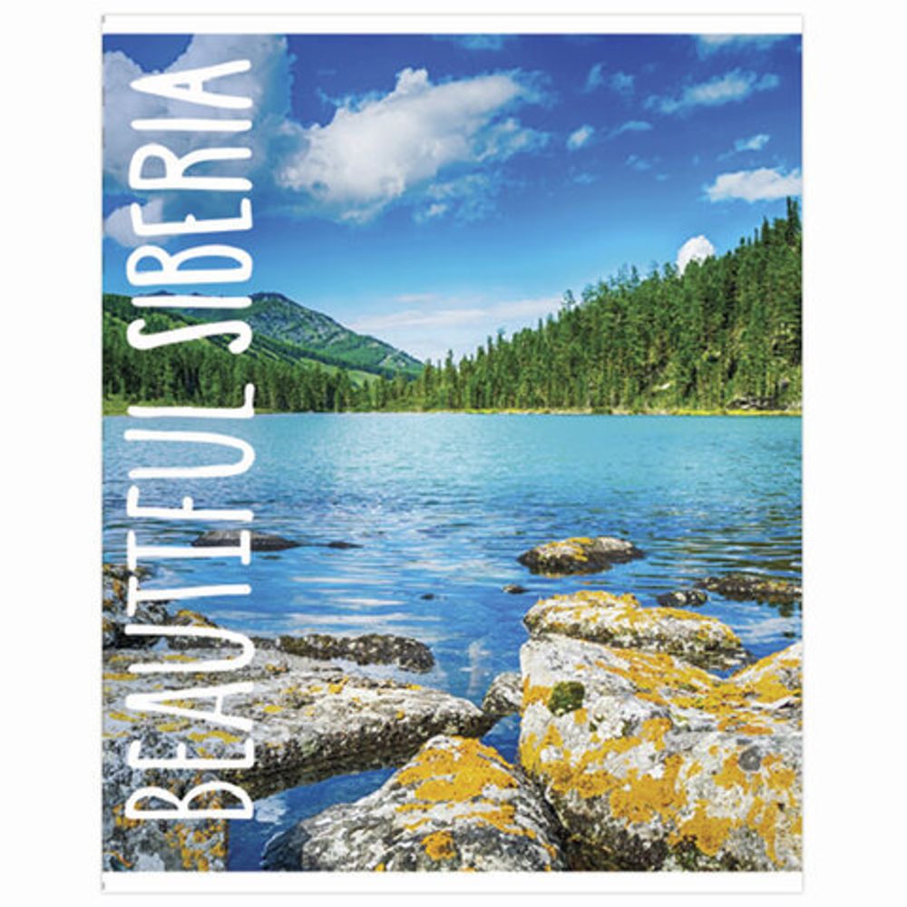 Тетрадь А5, 48 л., BRAUBERG, линия, обложка картон, МИКС, 403040, 5шт