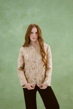 Gold clover jacket