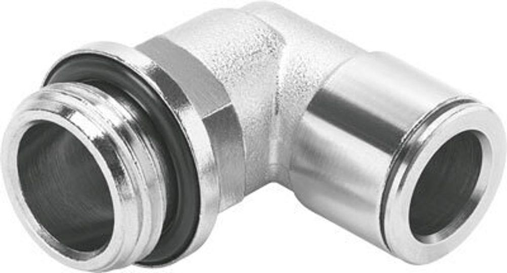 NPQM-L-G18-Q6-P10 Угловой штуцер с цанговым зажимом и резьбой