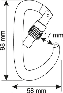 Карабин ORBIT LOCK Camp