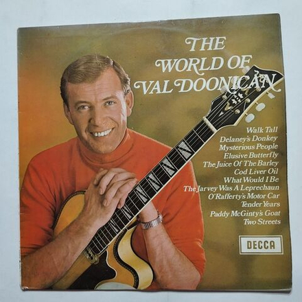 Винтажная виниловая пластинка LP The World Of Val Doonican (UK 1969)
