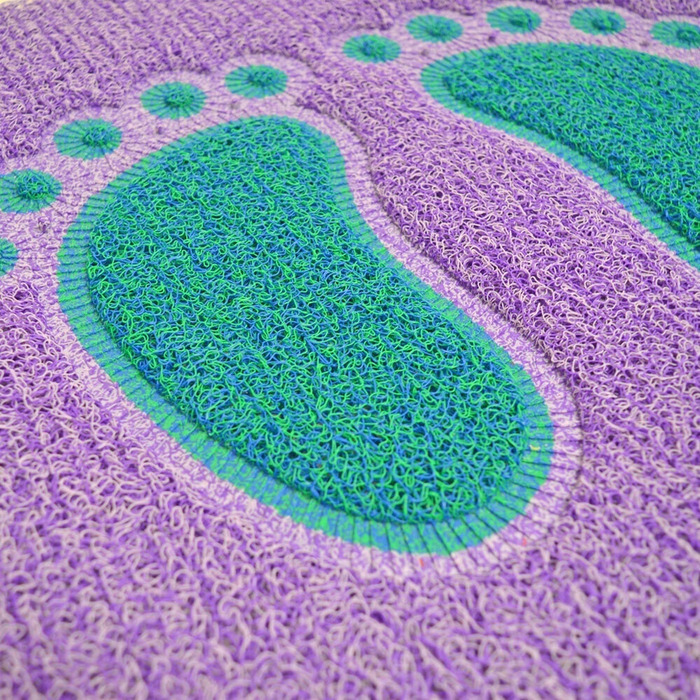 Коврик придверный влагозащитный 48*78см, PVC, в ассортименте