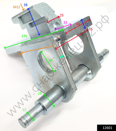 I211011210 Салазки с осью (GT-201A)