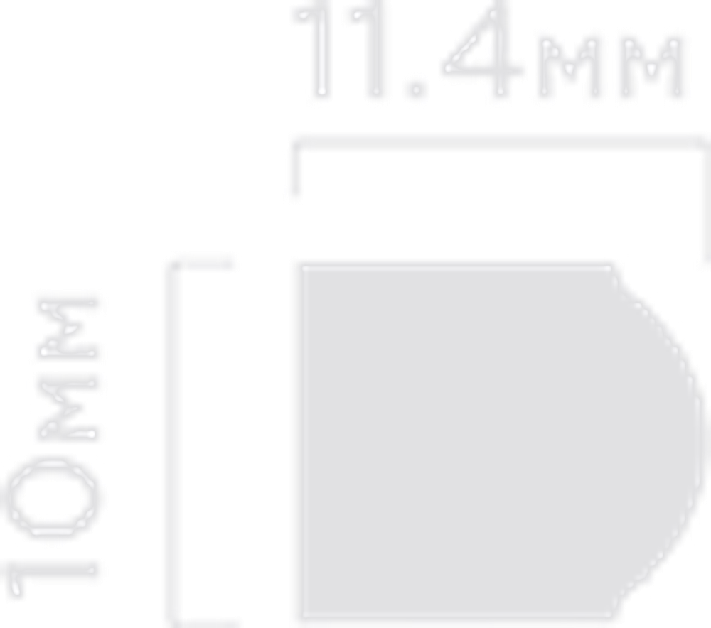 Молдинг HiWood, 10x11,4 мм
