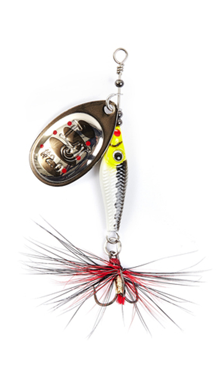 Блесна LUCKY JOHN Trian Blade Round 12 г, цвет 004, арт. LJTBR12-004