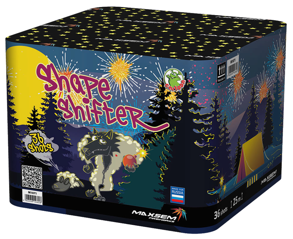 Салют SHAPE SHIFTER 36 залпов 1.0 калибр M1071 Maxsem