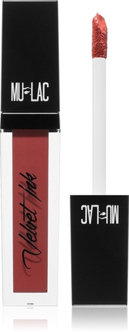 Mulac Cosmetics Velvet Ink - Долговременная матовая помада в жидкой форме оттенок Obviously, 5 ml