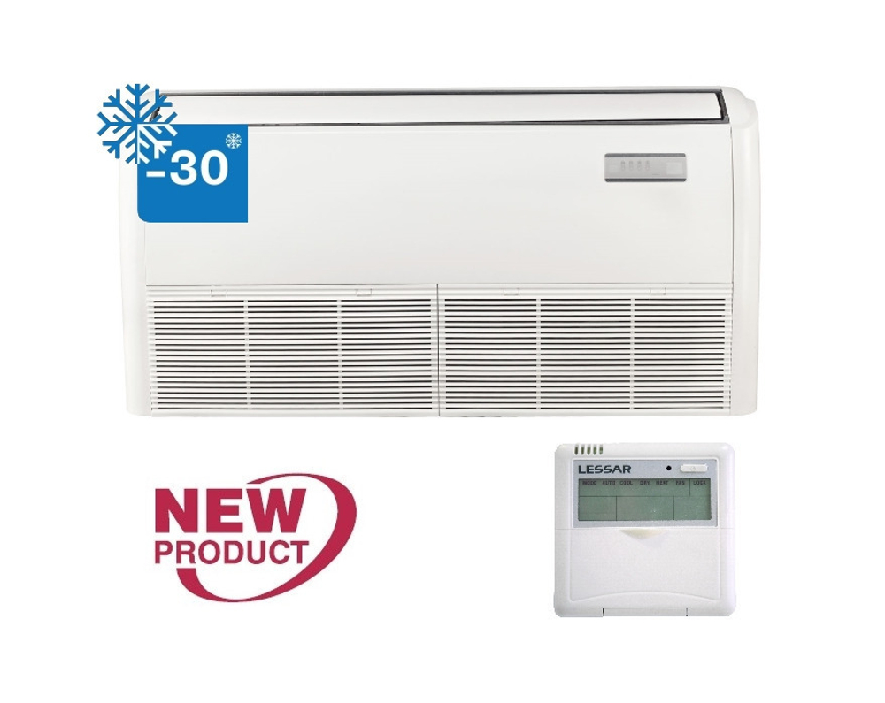 Напольно-потолочная сплит-система Lessar LS-H18TIA2/LU-H18UIA2 (зимний комплект)