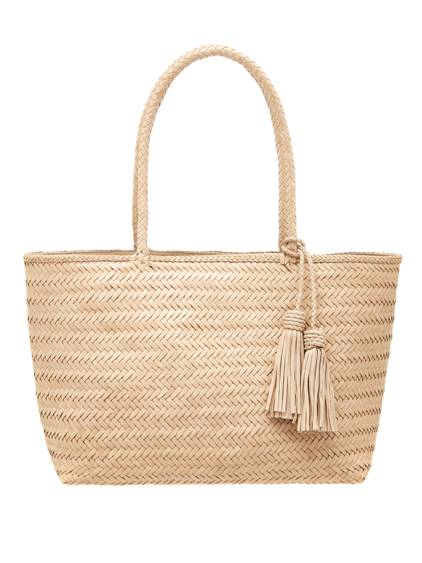 Сумка-тоут TOSCANA NEW M соломенного цвета