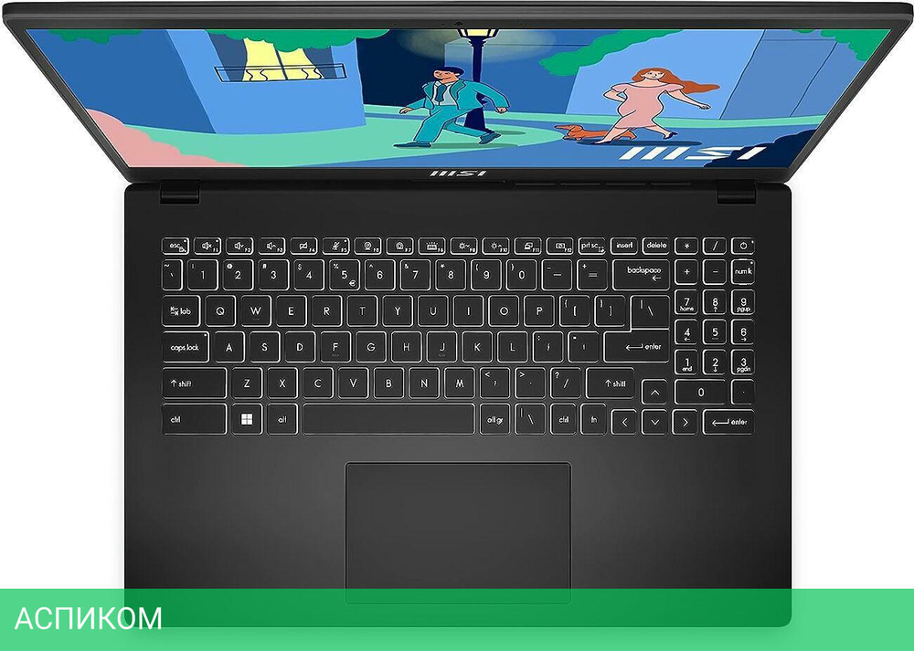 Ноутбук MSI Modern 15 MS-15HK (B7M-262XBY)