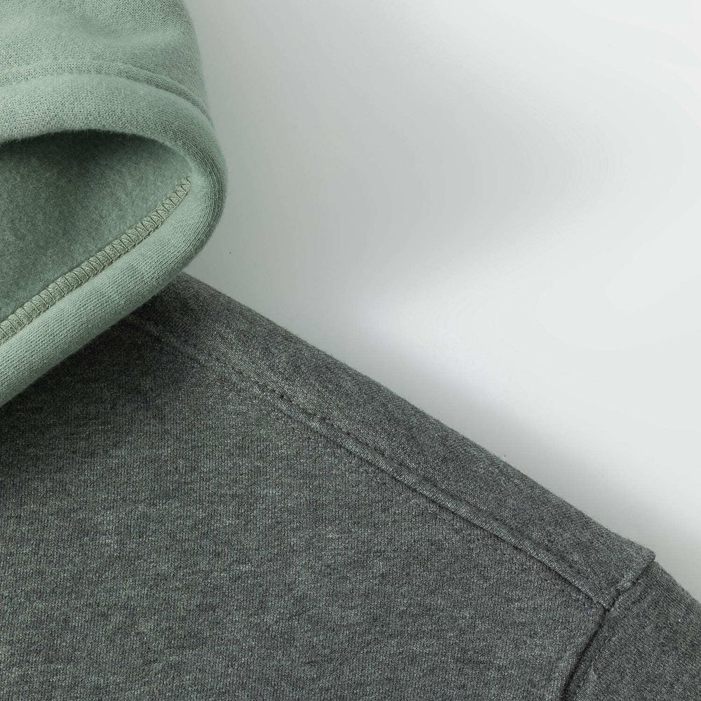 Купить Худи Ymkashix HTF Three Color Block серый / зеленый Худи Ymkashix HTF Three Color Block серый / зеленый