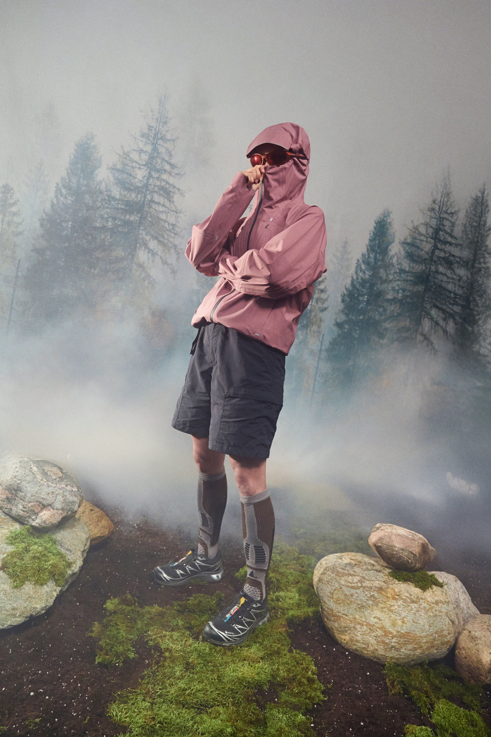 Куртка Nothomme Blue Wind Whisperer NanoShell Jacket "Gray Rose"