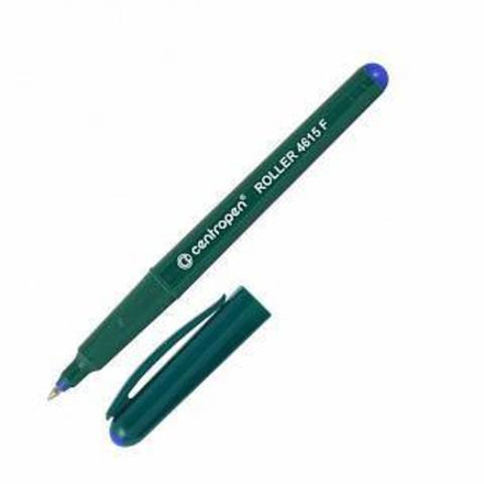 Ручка-роллер CENTROPEN ERGO Cap off 0,3 мм синий треуг. корп.