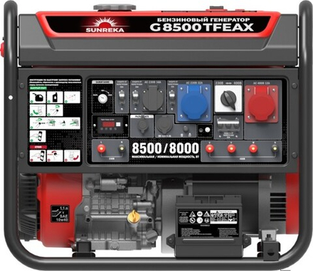 Генератор бензиновый SUNREKA G8500TFEAX 211012