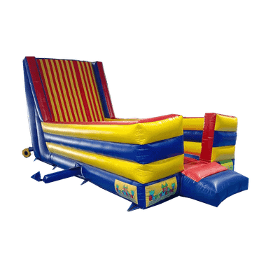 Надувной батут "Прилипала с цветным полом" 7*3*4 м