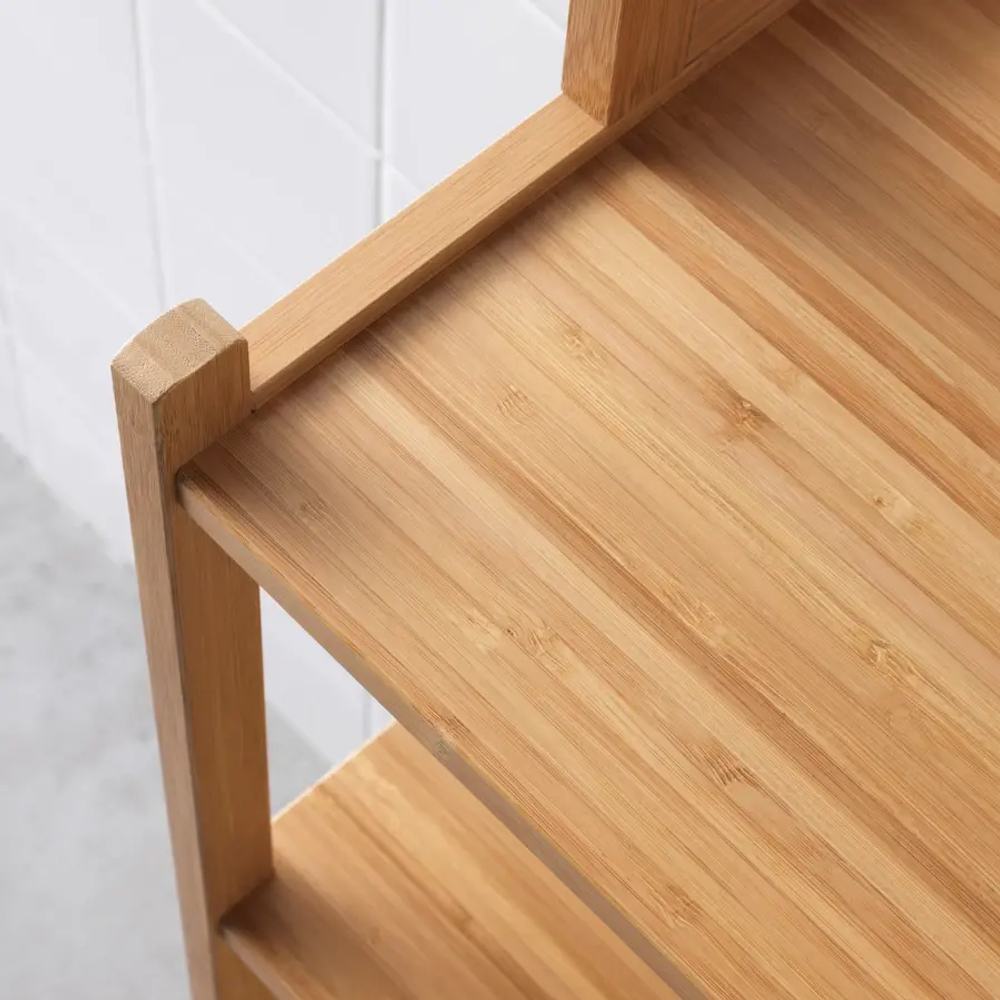 Стеллаж - IKEA RÅGRUND/RAGRUND, 33х28х163 см, бамбук, РОГРУНД ИКЕА
