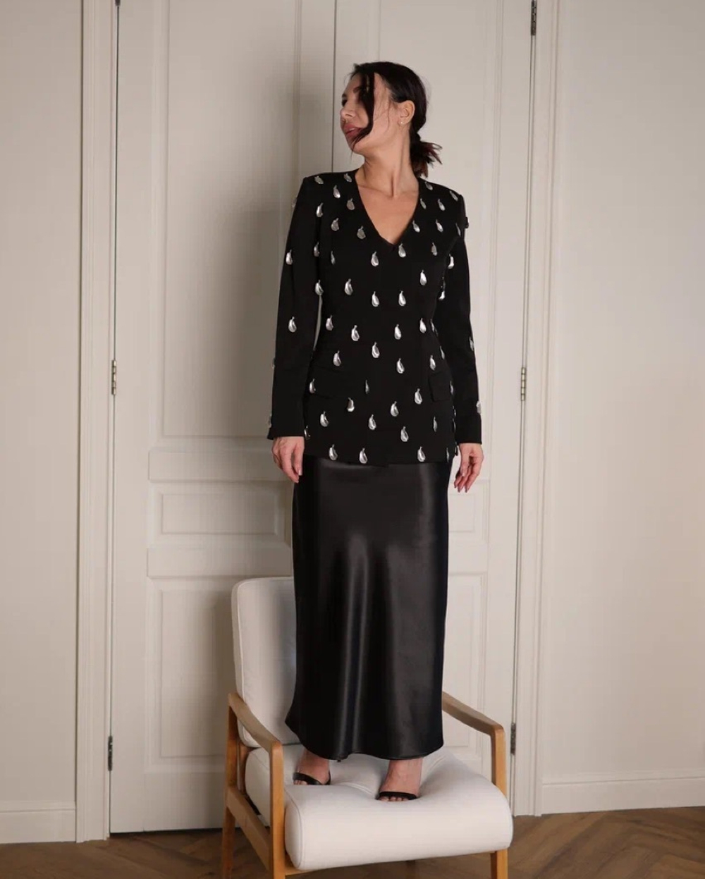 Пиджак "Серебряная ночь"