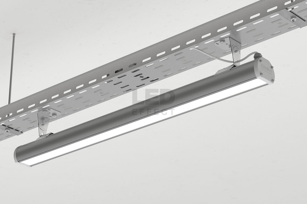 Светильник LED СТРУНА 84Вт 10500лм 5000К IP65 КСС Д, накладной/подвесной LED Effect