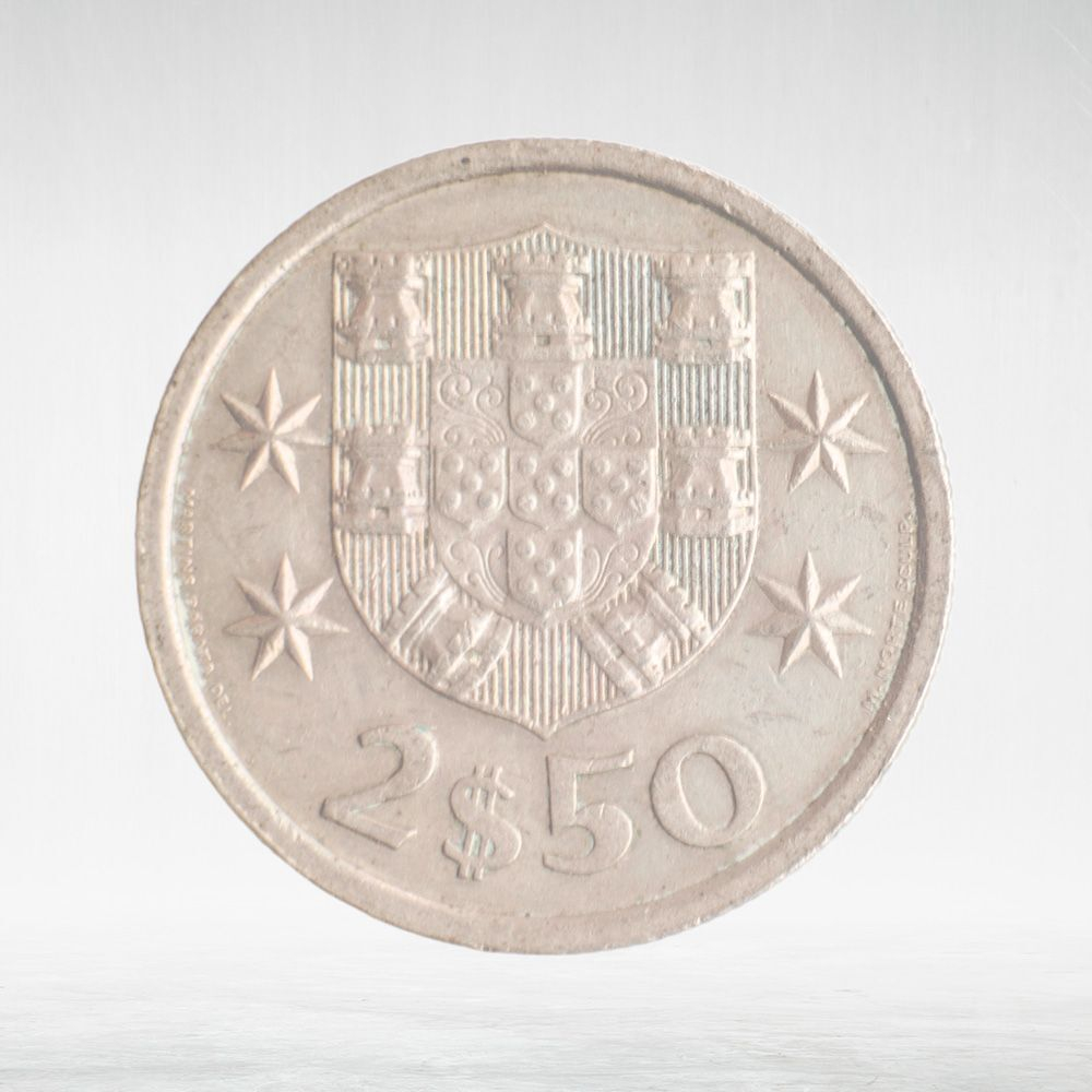 Portugal, 2.50 Escudos, 1979, VF