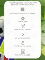 Наволочки 40х60 Хлопок Поплин 2 шт Цветы