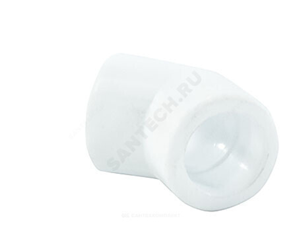 Угольник PP-R белый Дн 20х45гр PRO VALFEX 10107020-PRO
