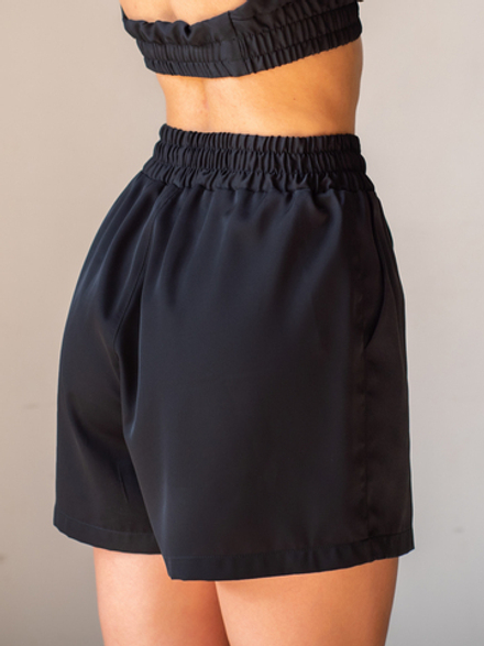 FOSTER Bermuda shorts, Black