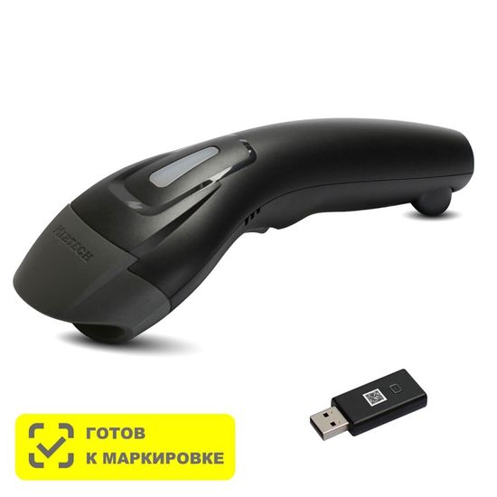 Беспроводной сканер штрих кода MERTECH CL-610 BLE Dongle P2D USB Black