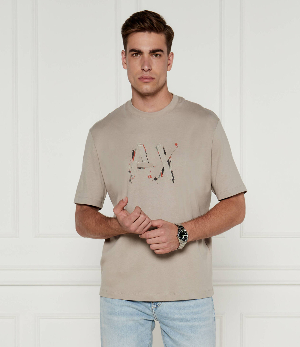 Футболка Armani Exchange - бежевый(6DZTHN ZJLFZ)