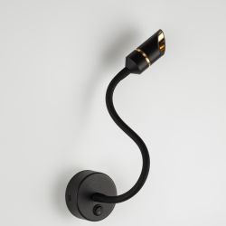 Светильник настенный ЭРА WL47 BK 3000K 3Вт IP20 черный | Настенная подсветка