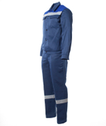 Костюм СТАНДАРТ-2 с СОП куртка, ПК, т.синий/ вас (44-46) 170-176
