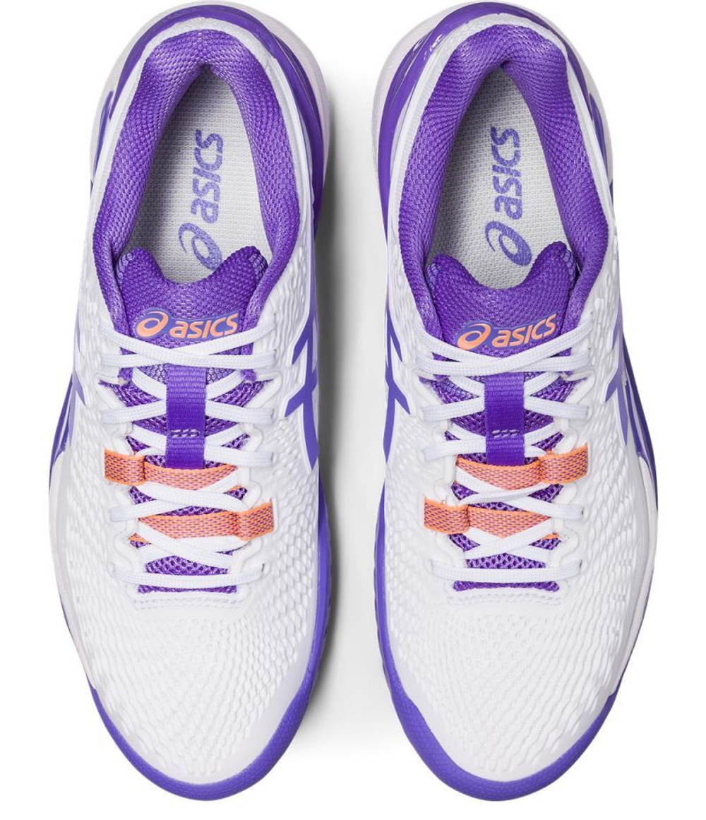 Женские Кроссовки теннисные Asics Gel-Resolution 9 - белый