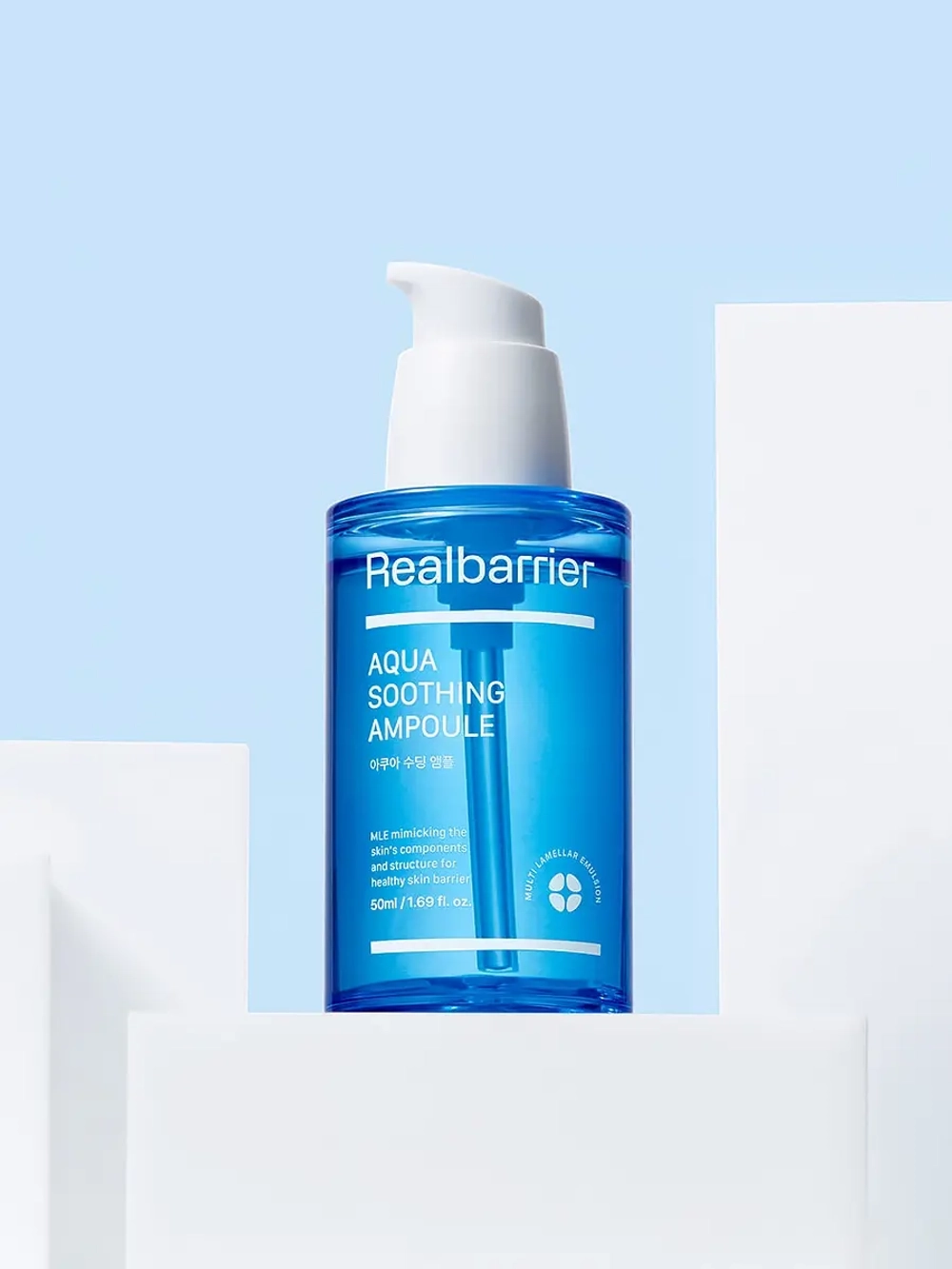 Real Barrier Успокаивающая сыворотка с охлаждающим действием Aqua Soothing Ampoule 50 мл