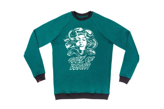 Свитшот HOOK Горгона Зелёный