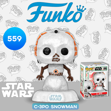 Фигурка Funko POP! Bobble Star Wars Holiday C-3PO Snowman (559) 64335