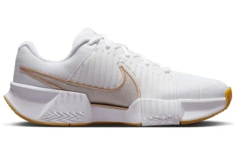 Женские Кроссовки теннисные Nike Zoom GP Challenge Pro - white/lt orwood/summit white/linien