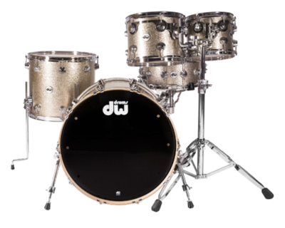 DW Collector Finish Ply Nickel Sparkle ударная установка 14/10/12/16/22