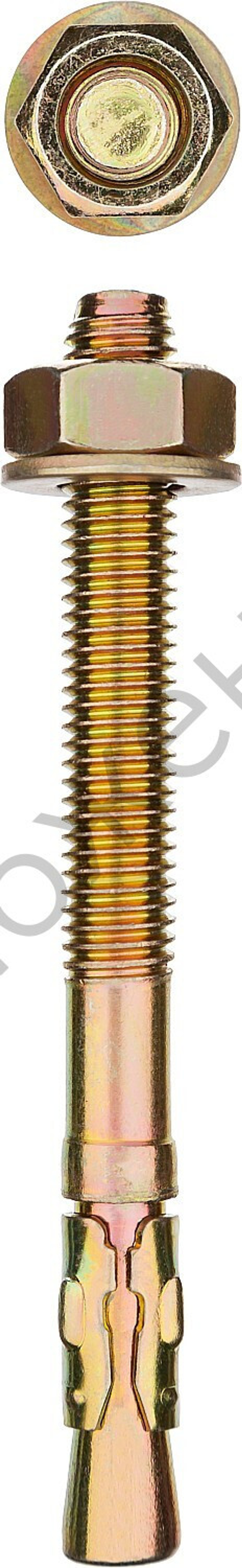 ЗУБР М8 х 105 мм, клиновой анкер, 40 шт (302032-08-105)