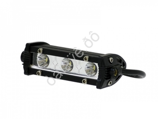 Прожектор LED-FLASH -прямоуг (W+W+FLASH) 3W (100*26*45) 3SMD Стробоскоп (12-36в) шт 12в03 M5