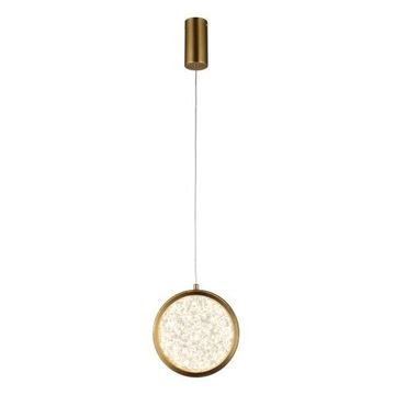 Подвесной светодиодный светильник APL.048.06.07 латунь Yulali Aployt